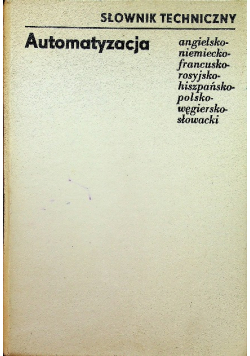 Słownik techniczny Automatyzacja