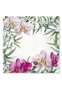 Serwetki Orchidea 33x33cm 20szt