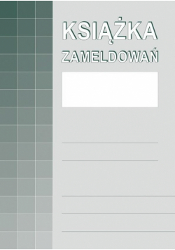 Książka zameldowań 830-1