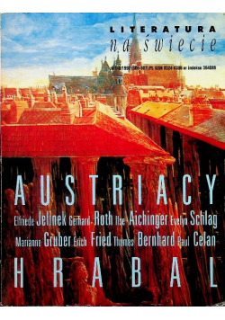 Literatura na świecie 1 2  Austriacy hrabal