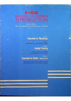 The figo manual of human reproduction Tom 1 do 3