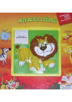 Książeczka z układanką - Przyjaciele z dżungli FK