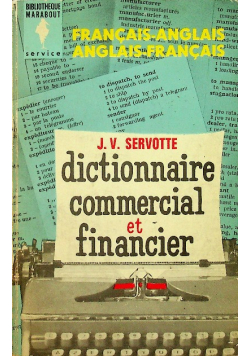 Dictionnaire commercial et financier