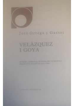 Velazquez i Goya