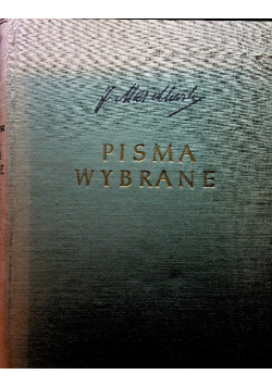 Marchlewski Pisma wybrane Tom 1