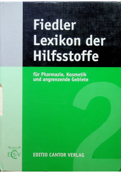 Fiedler Lexikon der HIlfsstoffe