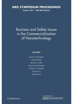 Business and Safety Issues in the Commercialization of Nanotechnology