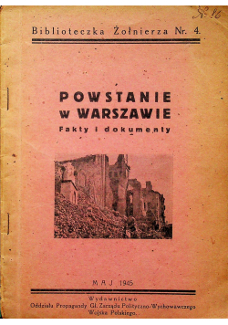 Powstanie w warszawie 1945 r.