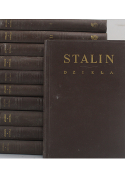 Stalin Dzieła 11 tomów