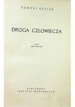 Droga człowiecza