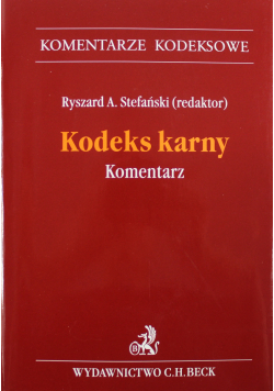 Kodeks karny Komentarz