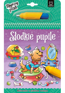 Słodkie pupile Malowanka z pisakiem wodnym
