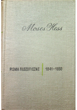 Pisma filozoficzne 1841 1850
