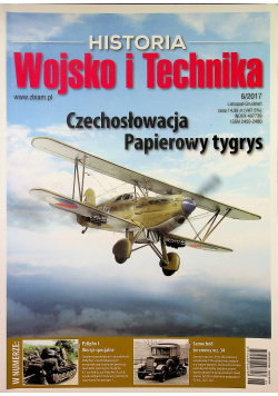 Wojsko i Technika Czechosłowacja Papierowy tygrys Nr 6