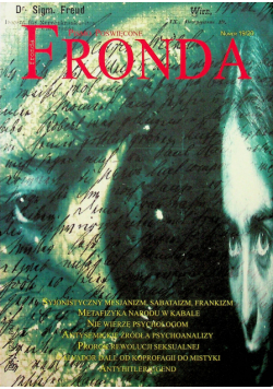 Pismo poświęcone Fronda Nr 19 / 20