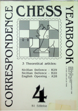 Correspondence chess yearbook 4