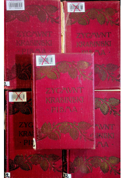 Krasiński Pisma 1904 r 5 tomów