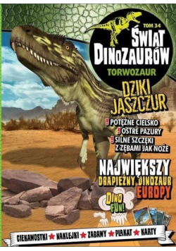 Świat Dinozaurów T.34 Torwozaur