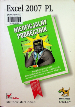 Excel 2007 Pl Nieoficjalny podręcznik