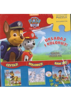 Psi Patrol. Drużyna marzeń (Książka + puzzle)