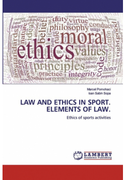 Law And Ethics In Sport. Elements Of Law.