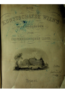 Die Kunstschatze Wiens Tom 1 1854 r.