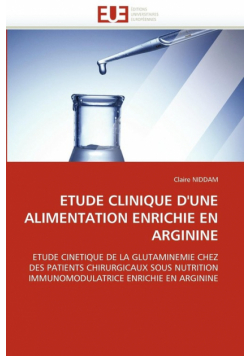 Etude clinique d'une alimentation enrichie en arginine