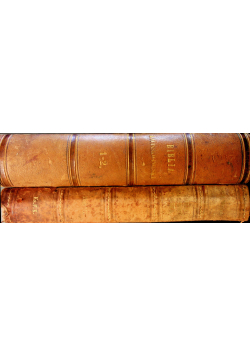 Biblia łacińsko polska tom 1 do 3 ok 1863 r.