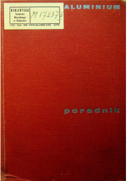 Aluminium. Poradnik