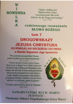 Wielka Nowenna Tom 7 Drogowskazy Jezusa