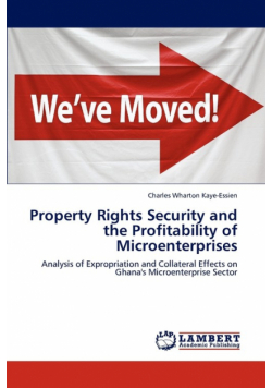 Property Rights Security and the Profitability of Microenterprises