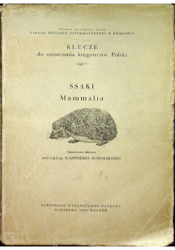 Klucze do oznaczania kręgowców Polski Ssaki