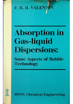 Absorption in gas liquid dispersions