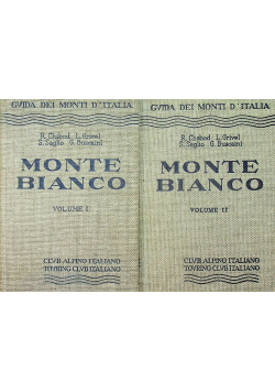 Monte Bianco Tom I i II