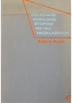 Odlewanie kokilowe stopów metali nieżelaznych