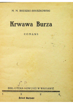 Krwawa burza 1926