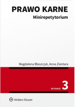 Prawo karne. Minirepetytorium