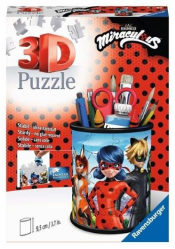 Puzzle 3D 54 Przybornik Miraculous