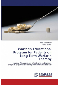 Warfarin Educational Program for Patients on Long Term Warfarin Therapy