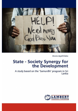 State - Society Synergy for the Development
