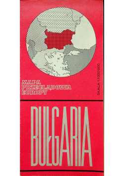 Mapa Przeglądowa Europy Bulgaria
