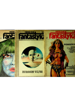 Miesięcznik Fantastyka tom 1 do 3