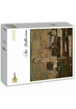 Puzzle 1000 Domy nad Dunajem, Egon Schiele