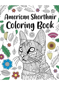 American Shorthair Coloring Book