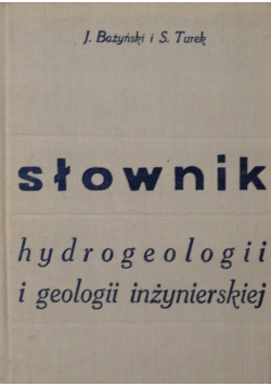 Słownik hydrologii i geologii inżynierskiej