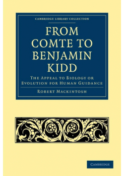 From Comte to Benjamin Kidd