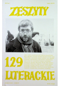 Zeszyty literackie nr 129