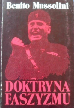 Doktryna Faszyzmu reprint z 1935 r