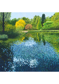 Karnet z kopertą Ogród Reflections