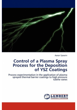 Control of a Plasma Spray Process for the Deposition of Ysz Coatings